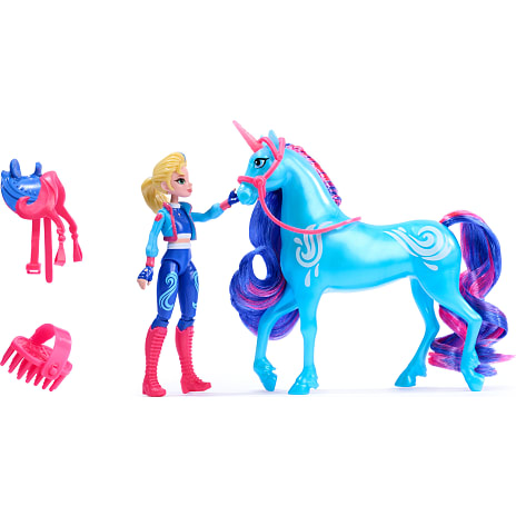 Unicorn Academy Isabel & River dukke og enhjørning