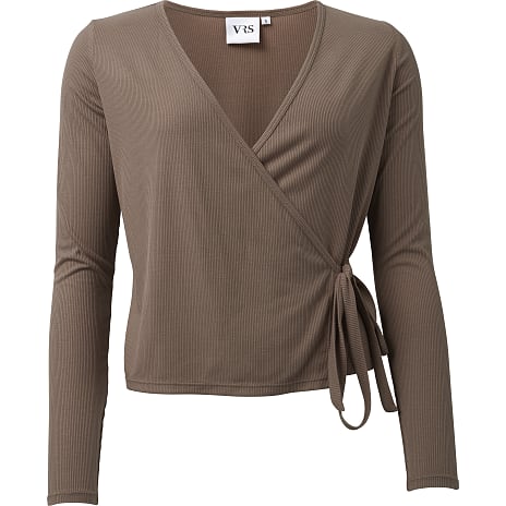 VRS Sport Dame Yoga Top Brun