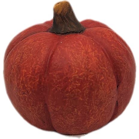 Halloween Pyntegræskar Højde 6,5 cm Assorteret