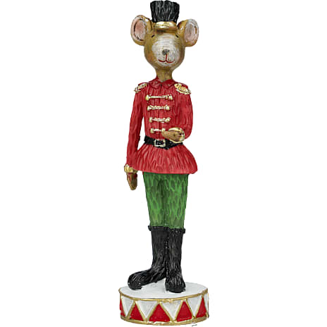 Julefigur Mus 14,5 cm Assorteret