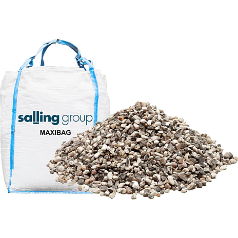 Maxibag Hvide Perlesten 4-8 mm Bigbag