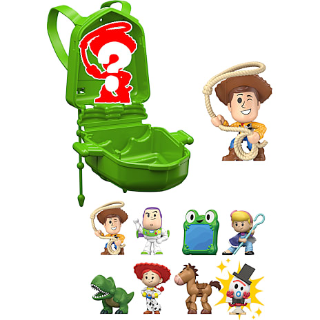 Disney Pixar Toy Story 5 minifigur 4,5 cm - flere varianter - assorteret 1 stk.