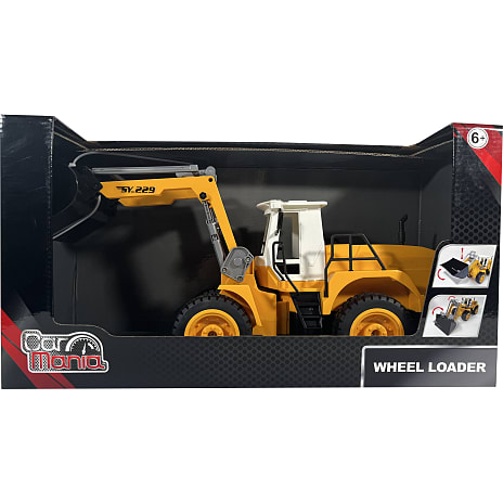 Car Mania Traktor med Frontlæsser