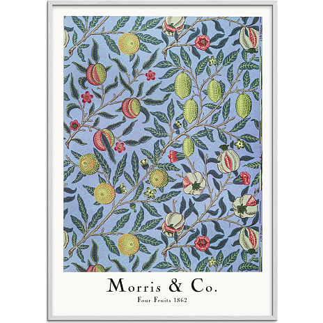 Citatplakat Four Fruits - 70x100 cm 1 stk.