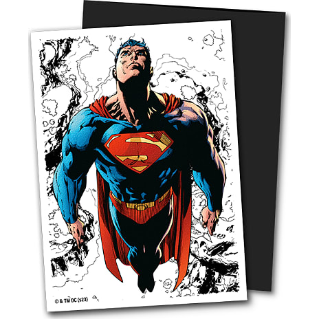 Dragon Shield Lommer i Mat Finish Med Superman 100 stk.
