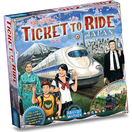 Days of Wonder Ticket to Ride 7 Japan-Italy