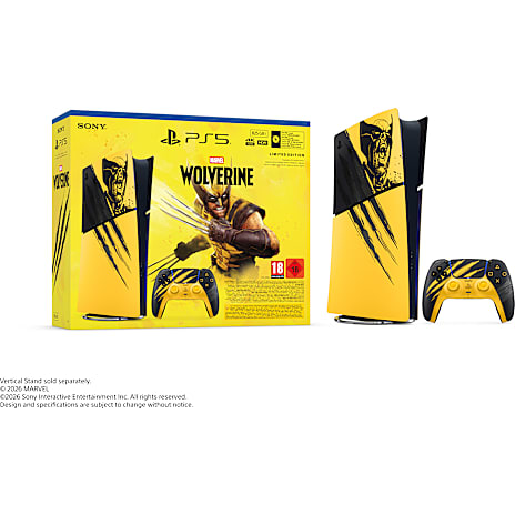 PlayStation PS5 Slim Digital E-Chassis Wolverine Limited Edition
