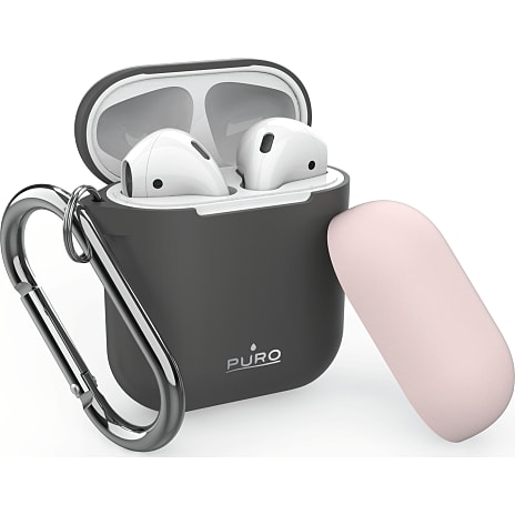 PURO Silikone Case til AirPods med Krog