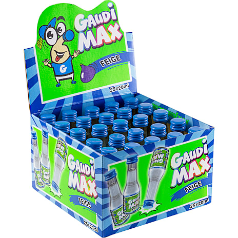 Gaudi Max Shots m. kleiner feiglingsmag 25 stk. 500 ml