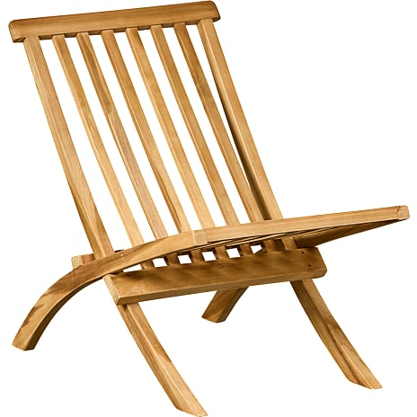 Kærholm Foldbar Loungestol Teak