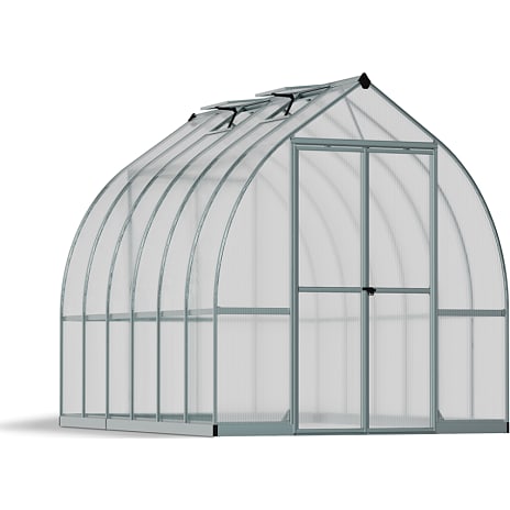 Palram by Canopia Bella drivhus sølvfarvet