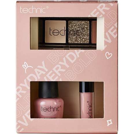 Technic Gaveæske med makeupsæt og neglelak