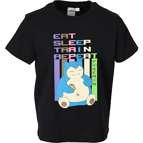 Pokémon T-shirt Str. 110/116 Sort