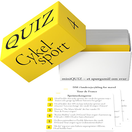 Game Inventors MiniQuiz Cykelsport