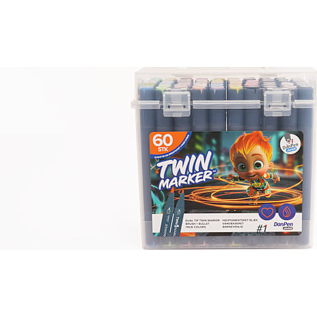 DanPen Junior Twinmarkers 60 stk 1 stk.