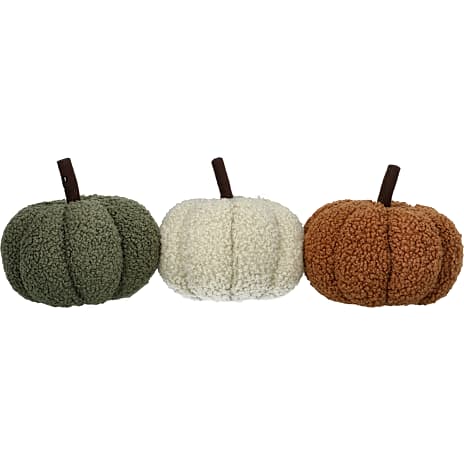 Efterårs Plysgræskar H 12 cm Assorteret
