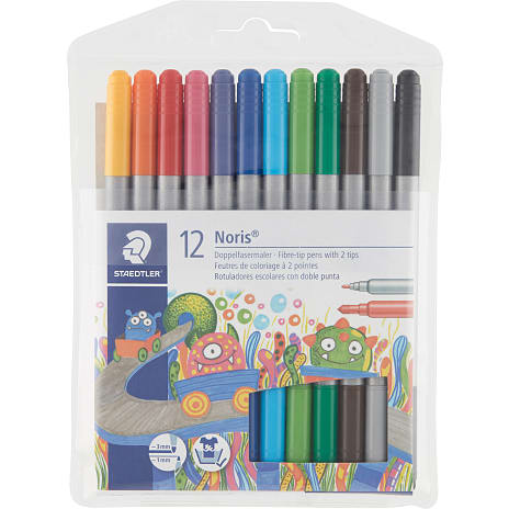 Staedtler nc duo tusser, 12 stk. ass 1 stk.