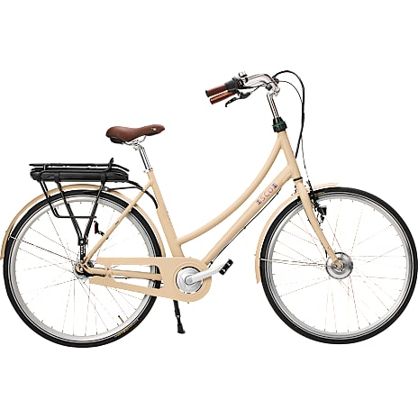 SCO Premium E-Dutch Dame Elcykel 28" 15AH Creme Rosa