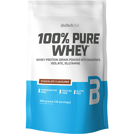 Biotechusa Proteinpulver m. chokoladesmag 454 g