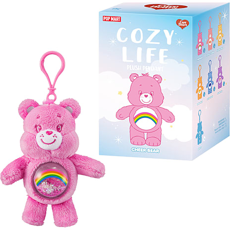 Pop Mart Care Bears Cozy Life taskevedhæng bamse - flere varianter - assorteret 1 stk.