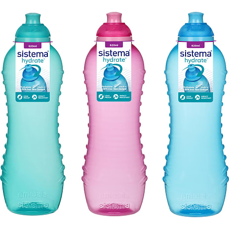 Sistema Twist n' sip drikkedunk (620ml) - flere varianter - assorteret 1 stk.