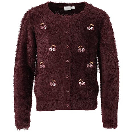 VRS Børne Strik Cardigan Str. 146/152 Bordeaux