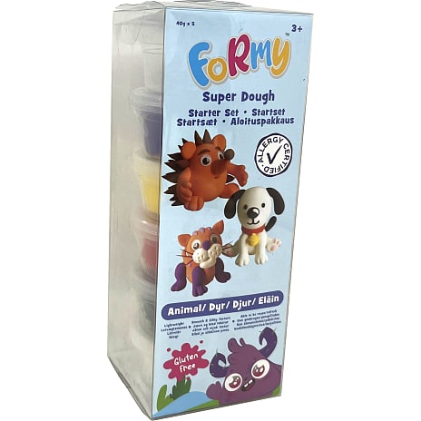 Formy Super Dough Modellervoks Startersæt