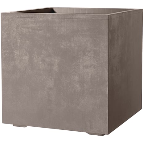 Millennium Firkantet Krukke 49x49x49 cm med Hjul Sand