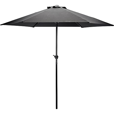 Andre mærker Oakland Parasol Ø250 cm med krank Sort