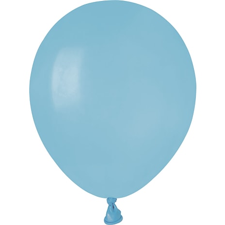 Andre Mærker Latexballoner 13 cm 15-pak - babyblå 15 stk.