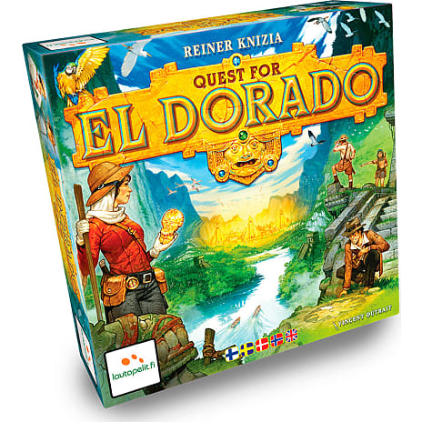 Lautapelit Quest for El Dorado Spil
