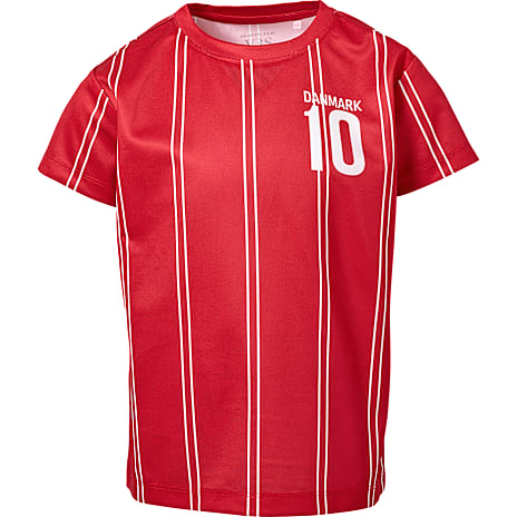 VRS børne fodbold shorts sæt str. 110/116 - rød 1 stk.