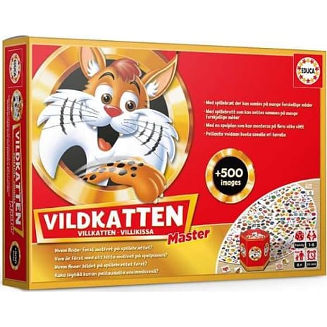 Educa Vildkatten Master 500+ Spil