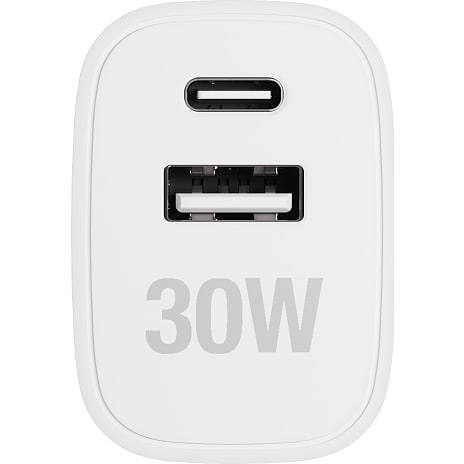 Vivanco Hurtigoplader 30 W Hvid