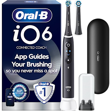 Oral-B iO6 Elektrisk Tandbørste Sort
