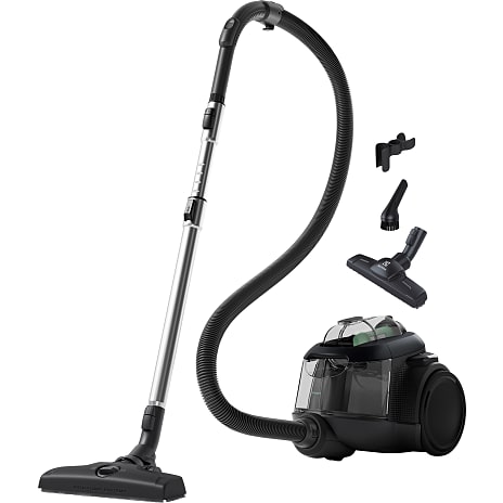 Electrolux Clean 600 EL61C2GRN Poseløs Støvsuger Sort