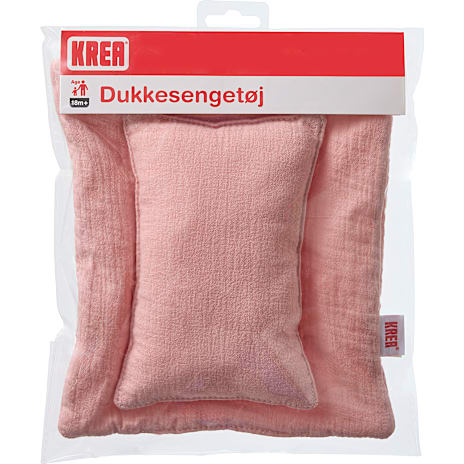 KREA Dukkesengetøj Rosa