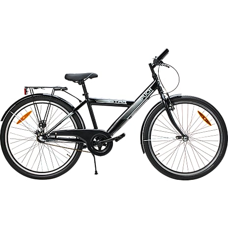 Puch Star Børnecykel 3 Gear 24" Sort