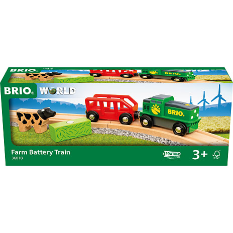 BRIO Farm Batteridrevet Tog 36018