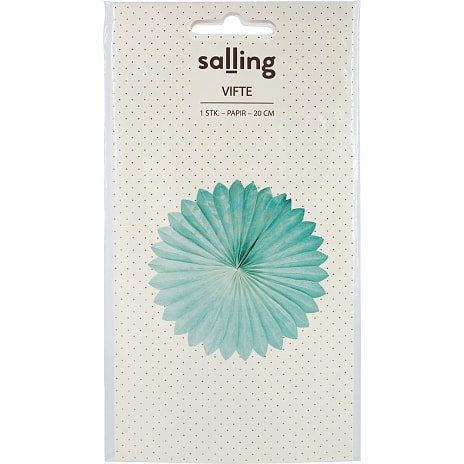 Salling vifte Ø: 20 cm - Lysegrøn 1 stk.