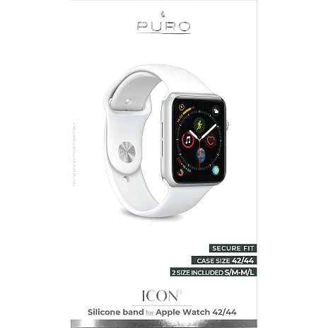 PURO Apple Watch Rem 42-44 mm Hvid