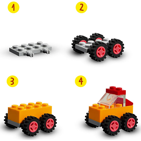 LEGO Classic og hjul 11014 | Køb online br.dk!