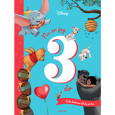 Carlsen Disney Nu er jeg 3 år