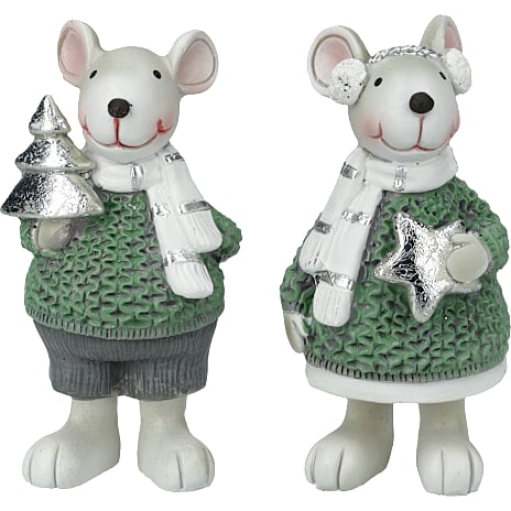 Julefryd Julemus 9 cm Assorteret