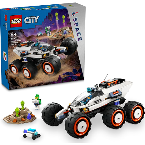LEGO City Rumkøretøj og Fremmed Livsform 60431