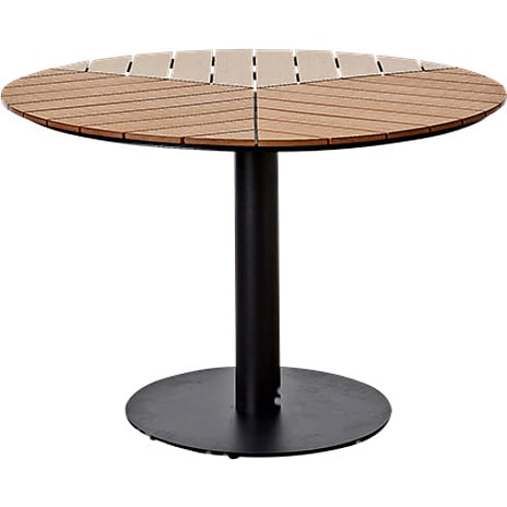 Broke Havebord Ø110 cm Teaklook