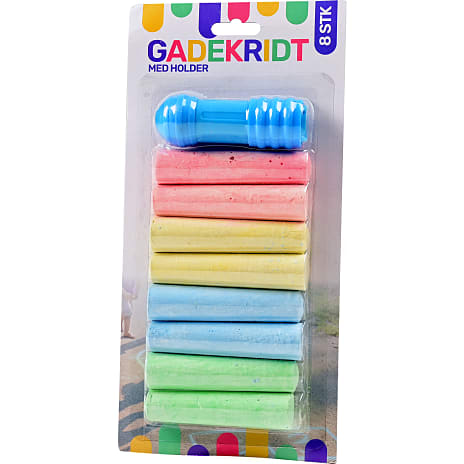 Gadekridt med Holder