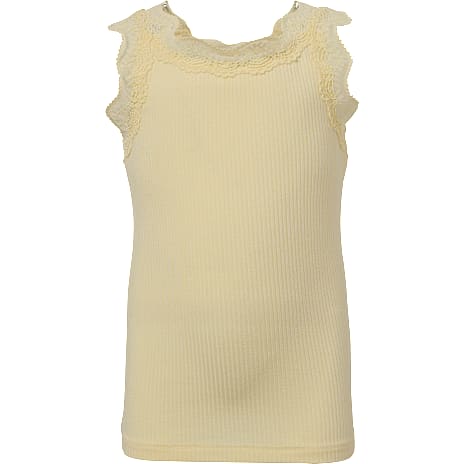 VRS Børne Top med Blonde Stropper Str. 98/104 Gul