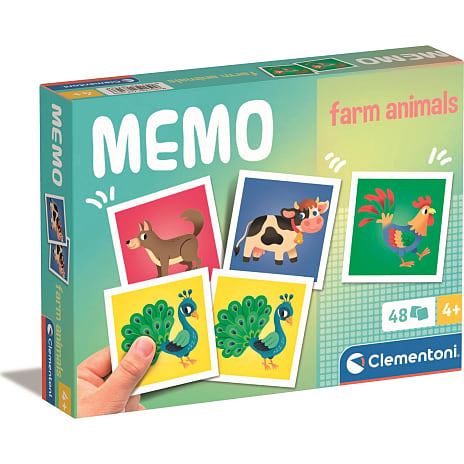 Clementoni Bondegårdsdyr Memo