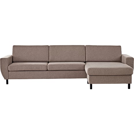 Urban 3D XL Vendbar Sofa Med Chaiselong Taupe